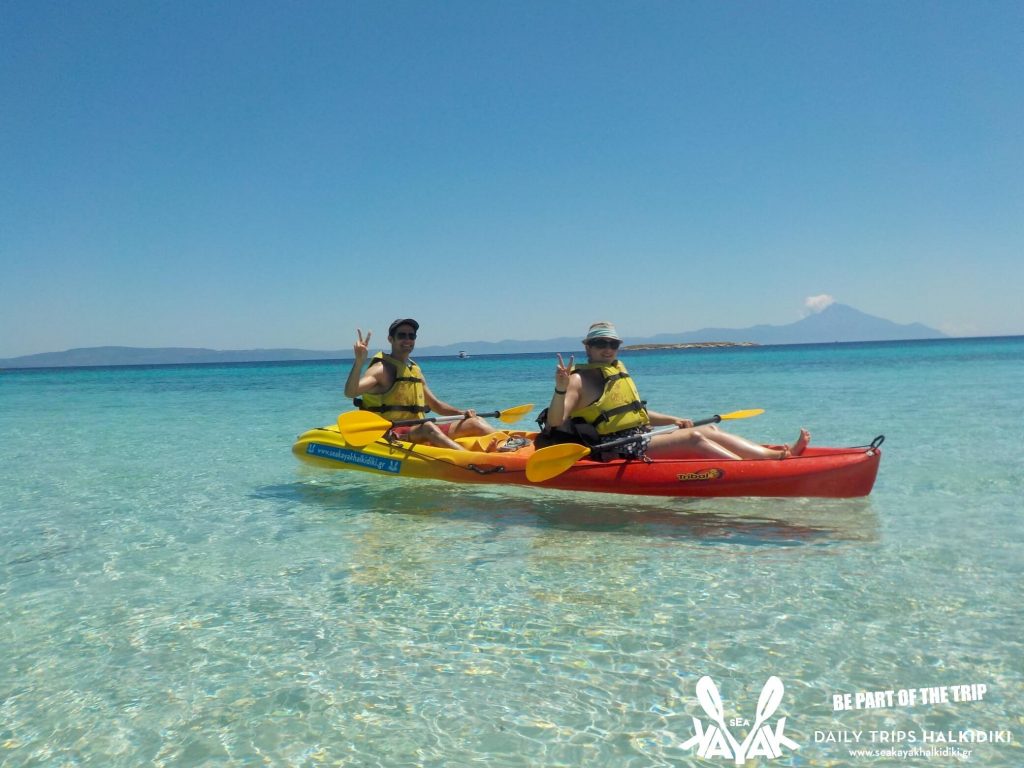 best destination for holiday activities-Sea Kayak Halkidiki Half Day trip