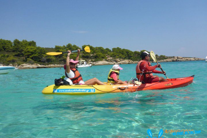 Sea Kayak Halkidiki Full Day trip