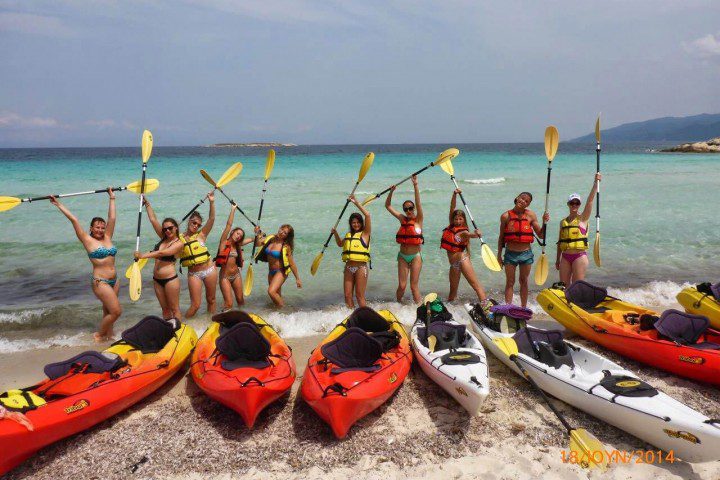 Sea Kayak Halkidiki Corporate and Group Events